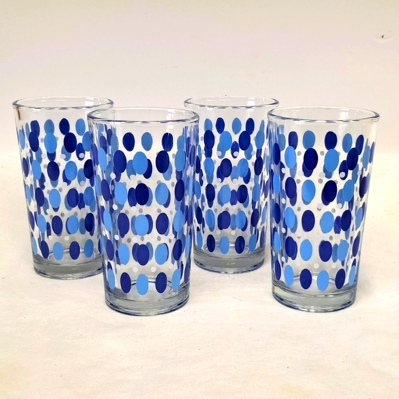 Vintage FG Indonesia highball glasses - Picture 1 of 5